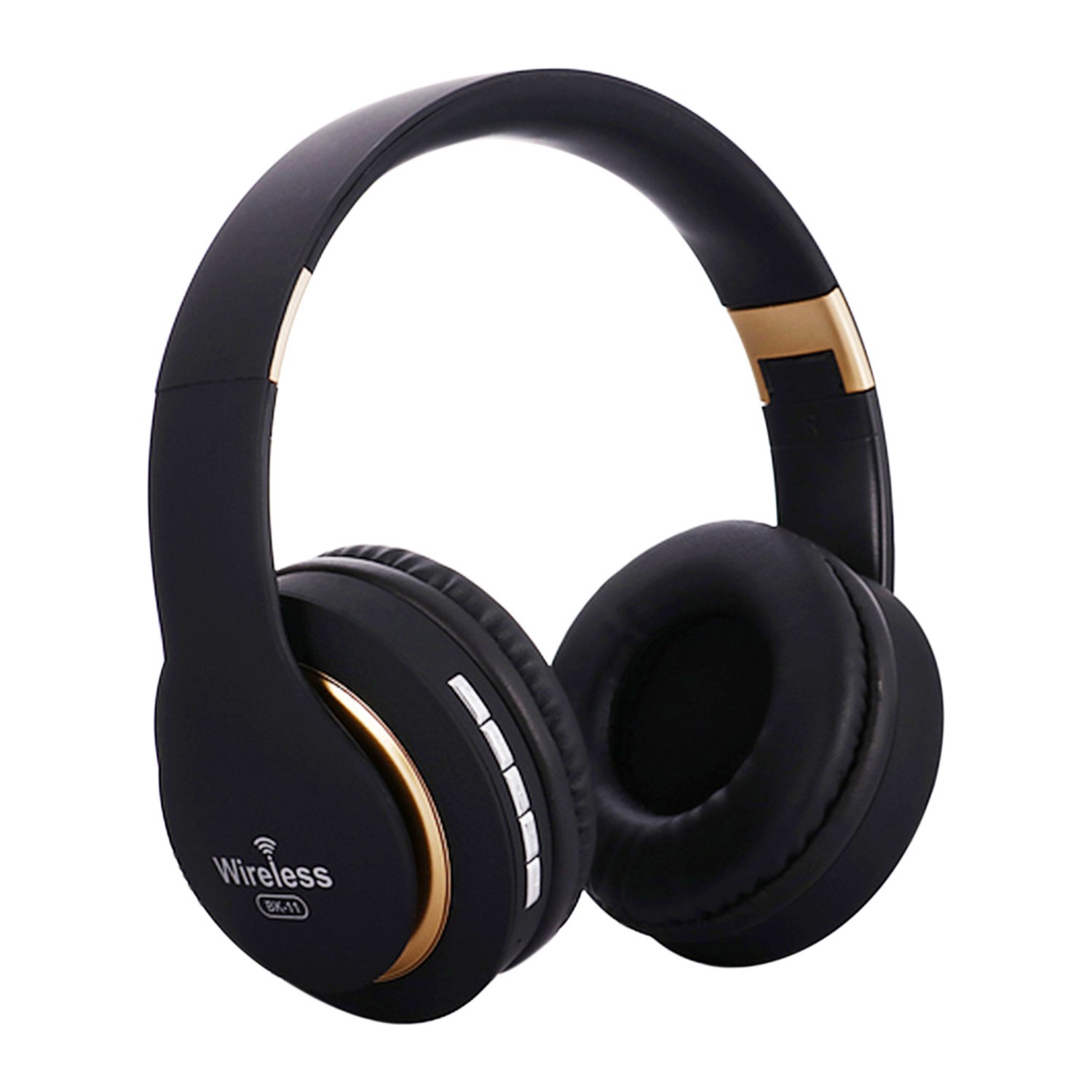 BK-11 Kablosuz Kulaklk Bluetooth 5.0 Kulaklk Modaya Uygun Baa Monte  Kulaklk Katlanabilir 